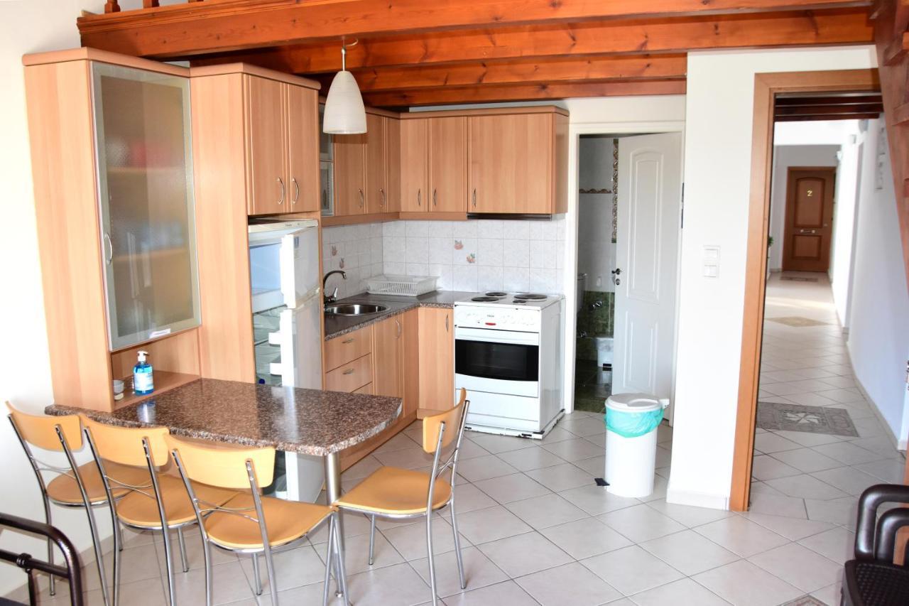 Irides Apartments Megalochori  Luaran gambar