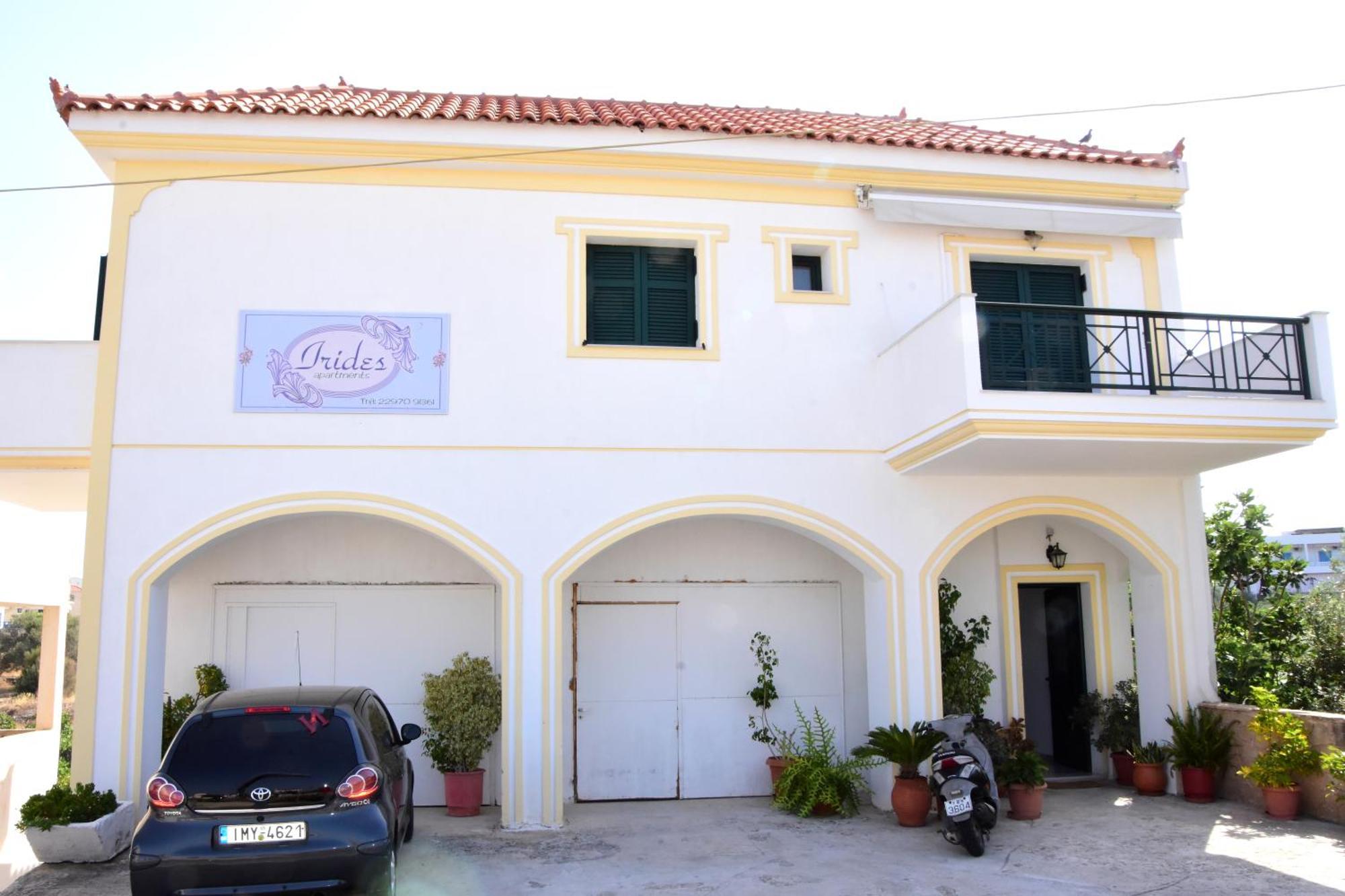 Irides Apartments Megalochori  Luaran gambar