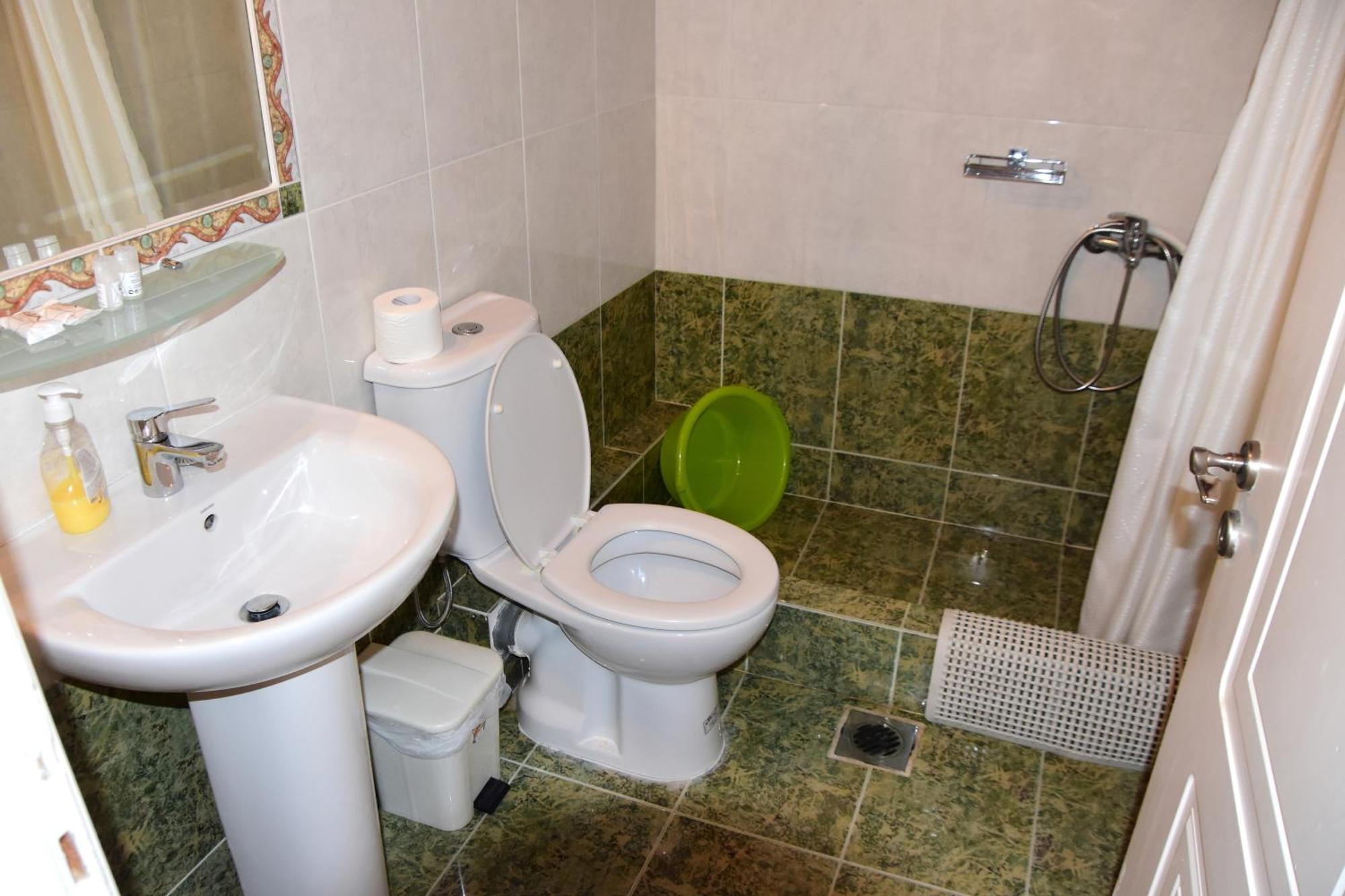 Irides Apartments Megalochori  Luaran gambar